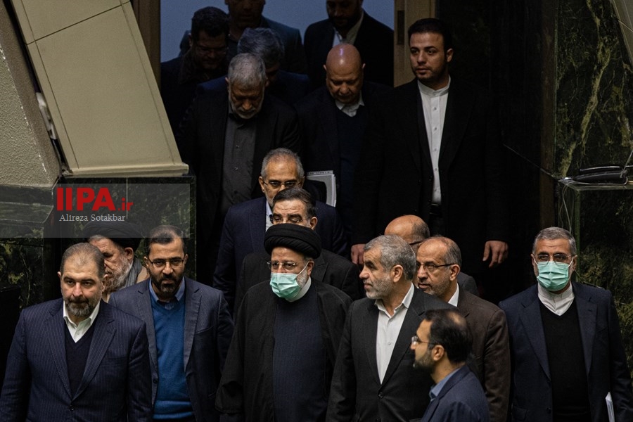  صحن علنی مجلس با حضور رییس جمهور