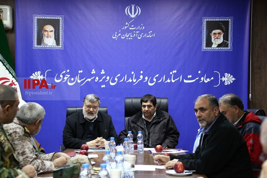   بازدید معاون اول ریاست جمهوری از مناطق زلزله زده خوی