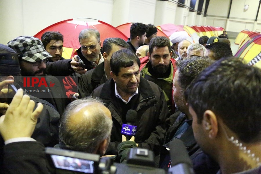   بازدید معاون اول ریاست جمهوری از مناطق زلزله زده خوی
