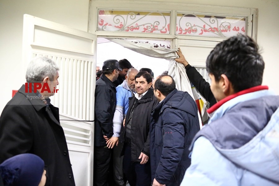   بازدید معاون اول ریاست جمهوری از مناطق زلزله زده خوی
