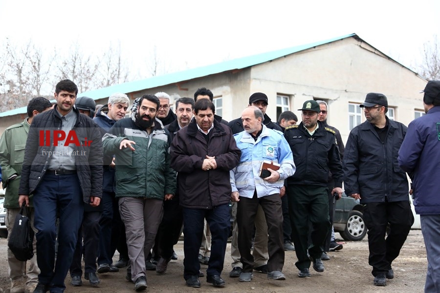   بازدید معاون اول ریاست جمهوری از مناطق زلزله زده خوی