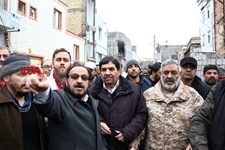  بازدید معاون اول ریاست جمهوری از مناطق زلزله زده خوی