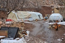   امداد رسانی در ارتفاعات صعب العبور روستاهای خوی