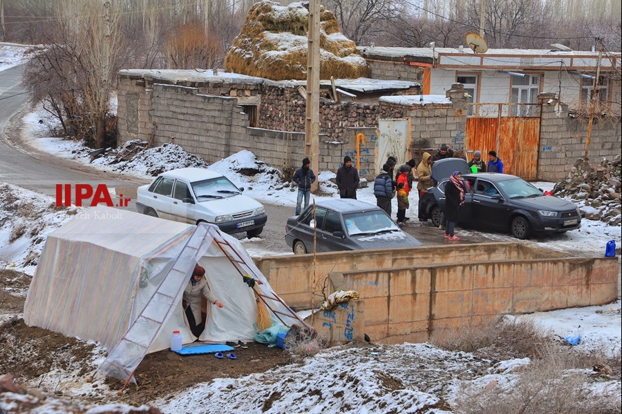   امداد رسانی در ارتفاعات صعب العبور روستاهای خوی