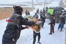  امداد رسانی در ارتفاعات صعب العبور روستاهای خوی