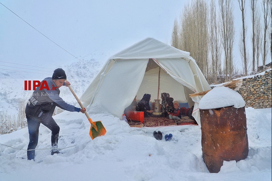   امداد رسانی در ارتفاعات صعب العبور روستاهای خوی