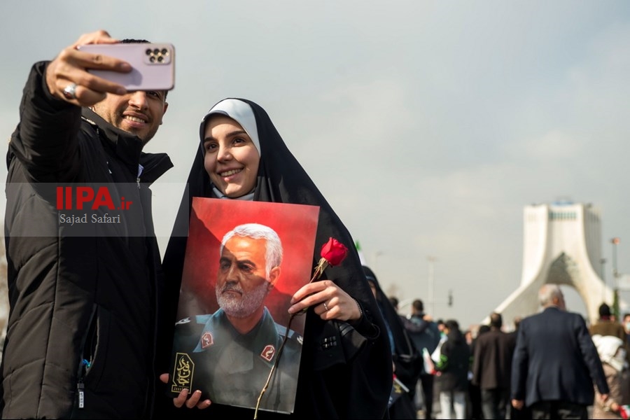   راهپیمایی ۲۲ بهمن ۱۴۰۱ - تهران (۲)