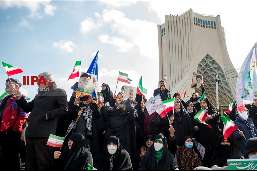   راهپیمایی ۲۲ بهمن ۱۴۰۱ - تهران (۲)