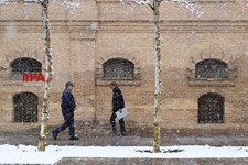   بارش برف در تهران