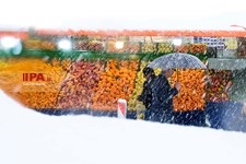   بارش برف در تهران