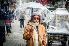   بارش برف در تهران 2