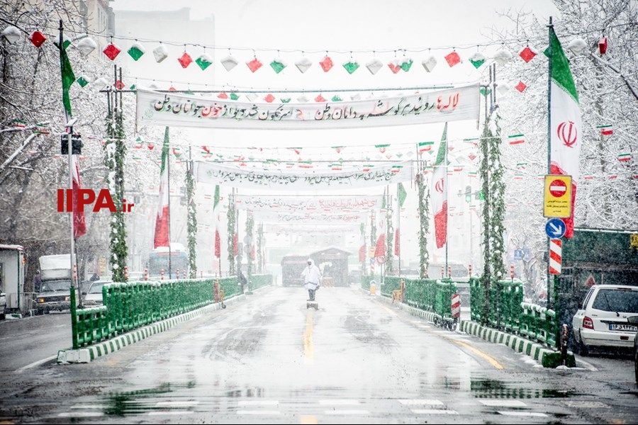   بارش برف در تهران 2