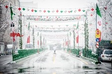   بارش برف در تهران 2