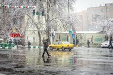   بارش برف در تهران 2