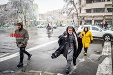   بارش برف در تهران 2