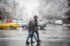   بارش برف در تهران 2