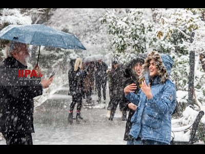 بارش برف در تهران 2