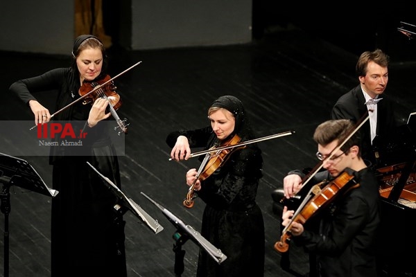 اجرای آنسامبل کنسرواتور سنت پترزبورگ در جشنواره موسیقی فجر