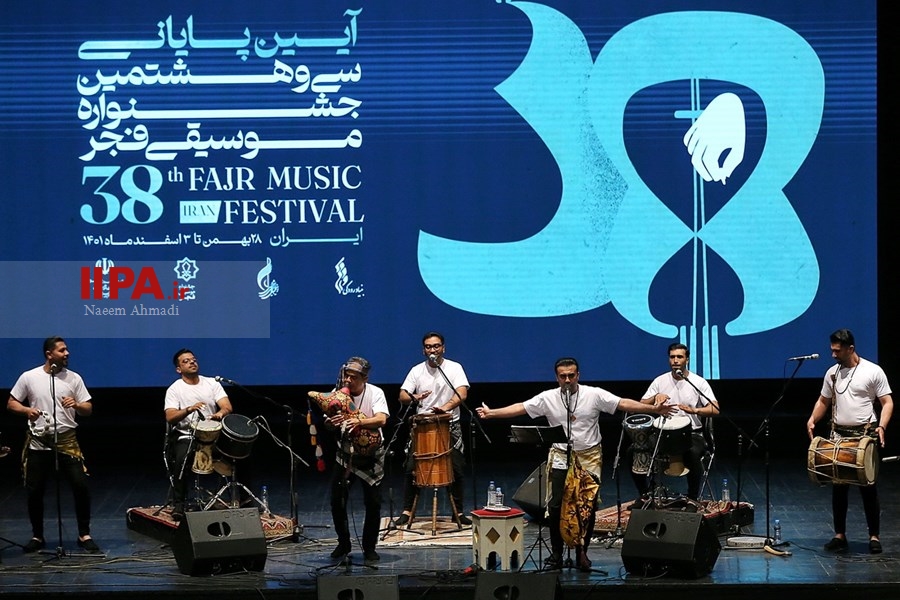    اختتامیه سی و هشتمین جشنواره موسیقی فجر