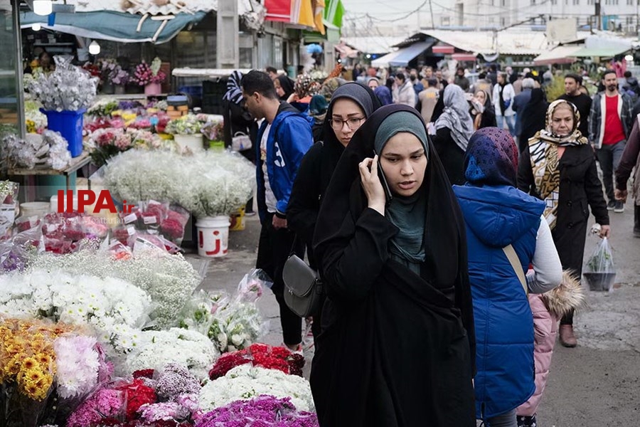   بازار گل محلاتی در آستانه نوروز