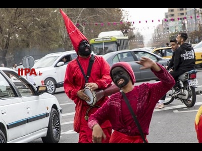 حاجی فیروز در خیابان های تهران