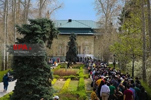 استقبال چشم گیر مسافران نوروزی از مجموعه سعدآباد