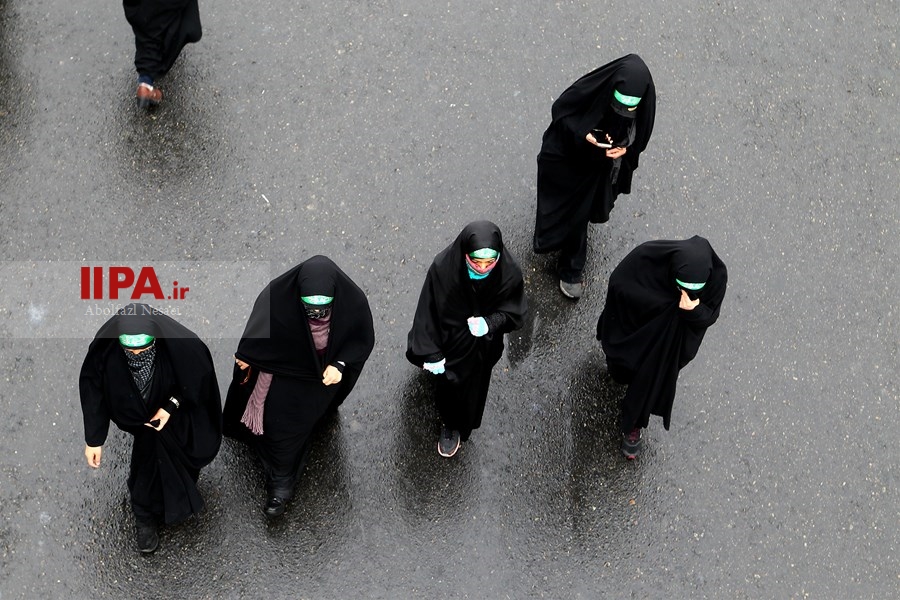   مراسم پیاده روی اربعین حسینی در تهران