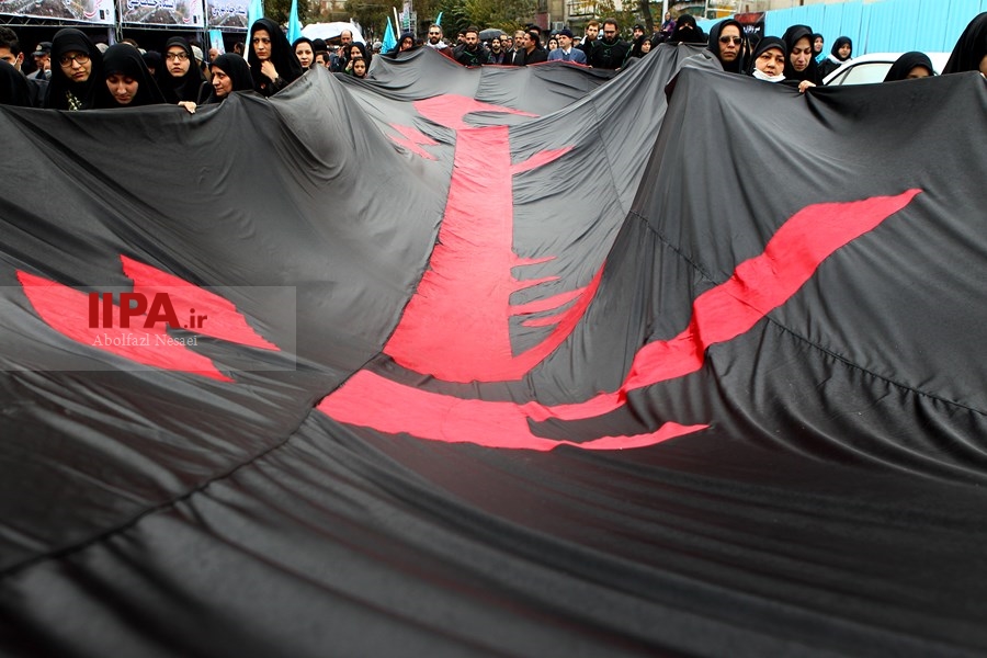   مراسم پیاده روی اربعین حسینی در تهران