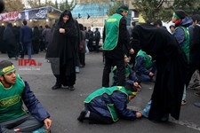   مراسم پیاده روی اربعین حسینی در تهران