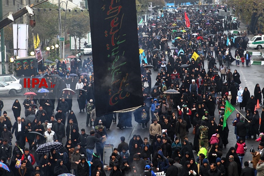   مراسم پیاده روی اربعین حسینی در تهران