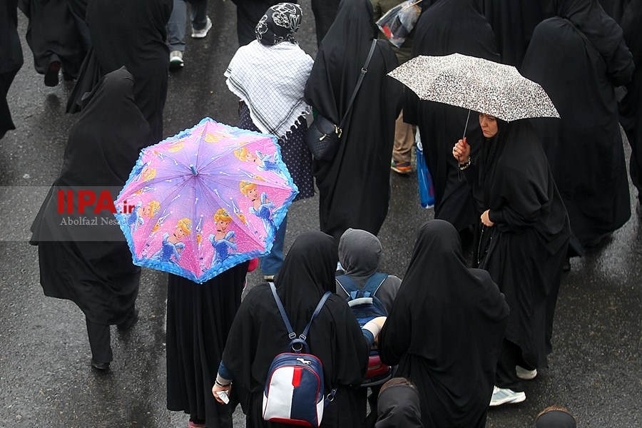   مراسم پیاده روی اربعین حسینی در تهران