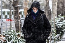   بارش برف  صبحگاهی در تهران