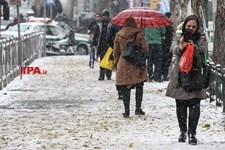   بارش برف  صبحگاهی در تهران