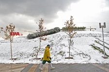   برف پاییزی در تهران