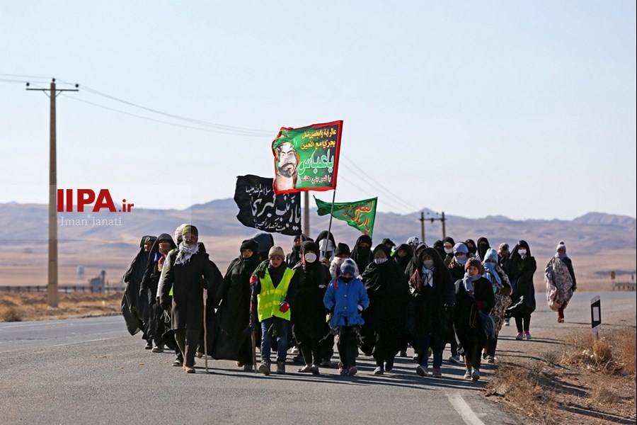   پیاده روی زائران امام رضا (ع)