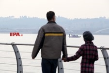   سقوط بالگرد در دریاچه چیتگر 