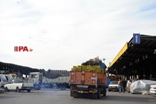   بازار تره بار تهران در آستانه شب یلده 