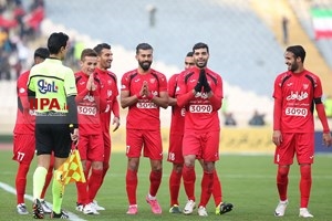 دیدار تیم های پرسپولیس تهران و سیاه جامگان مشهد