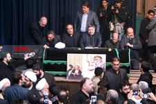   وداع با ایت الله هاشمی رفسنجانی در حسینیه جماران -2