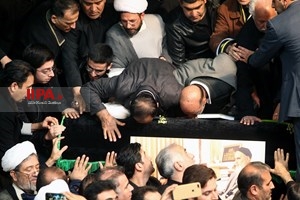 وداع با آیت الله هاشمی رفسنجانی در حسینیه جماران -2