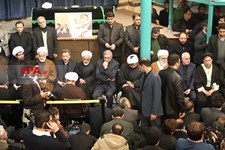   وداع با ایت الله هاشمی رفسنجانی در حسینیه جماران -2