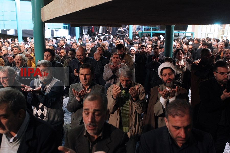   وداع با ایت الله هاشمی رفسنجانی در حسینیه جماران -2