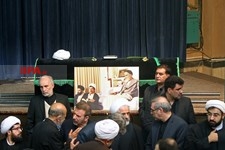   وداع با ایت الله هاشمی رفسنجانی در حسینیه جماران -2