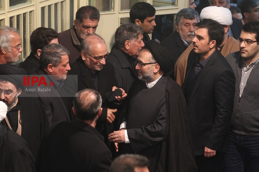   وداع با ایت الله هاشمی رفسنجانی در حسینیه جماران -3