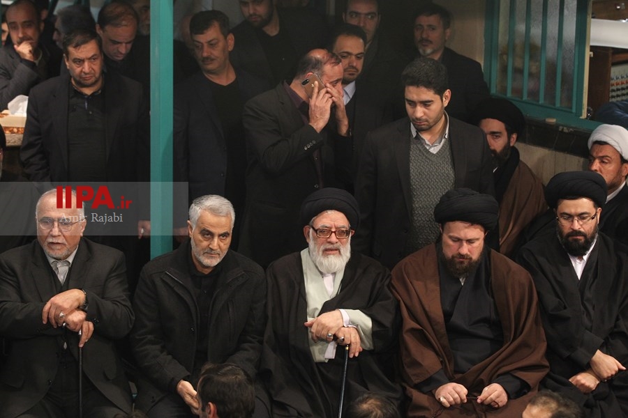   وداع با ایت الله هاشمی رفسنجانی در حسینیه جماران -3