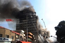   آتش سوزی و ریزش ساختمان پلاسکو