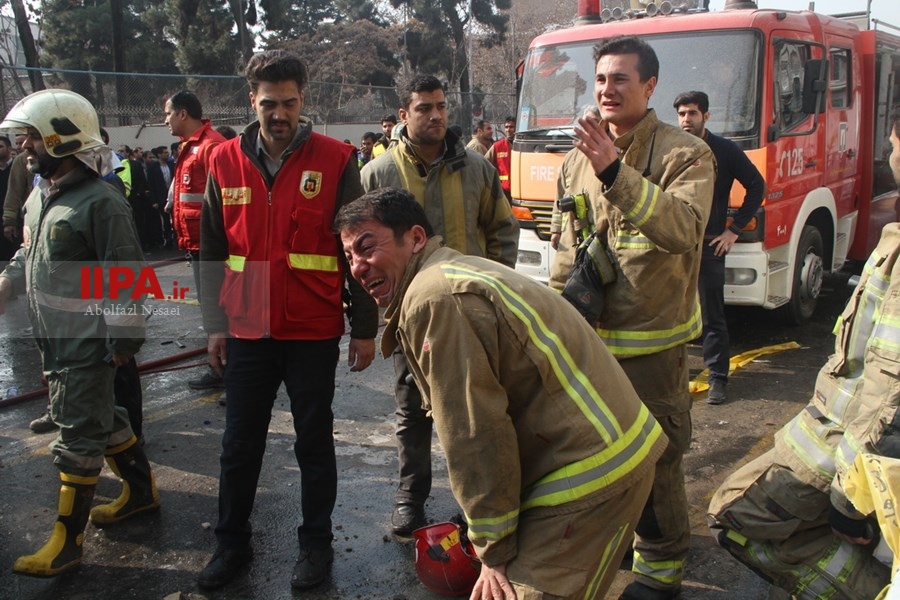   آتش سوزی و ریزش ساختمان پلاسکو-2