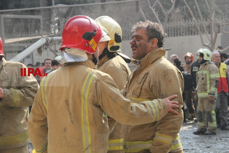  آتش سوزی و ریزش ساختمان پلاسکو-2