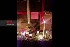   ادای احترام مردم ایران به شهدای آتش نشان ساختمان پلاسکو