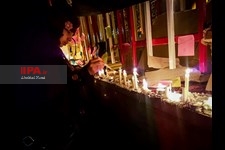   ادای احترام مردم ایران به شهدای آتش نشان ساختمان پلاسکو